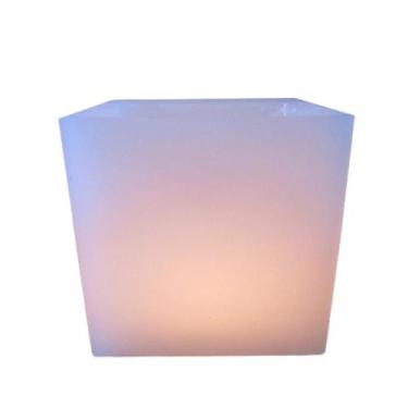 Imagem de Vela Luminária de chão 12x12x15cm Casamentos E Corredores - encanto ve