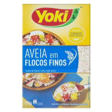 Imagem de Aveia em Flocos Finos Yoki 170g