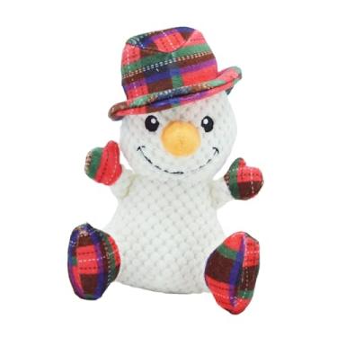 Imagem de Ｂｅｓｇａ Brinquedo de Cachorro Que Faz Barulho de Natal Brinquedo Macio para Animais de Estimação Brinquedos de Pelúcia Engraçados para Cães Brinquedo de, Boneco de Neve