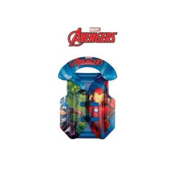 Imagem de Colete Boia Inflável Salva Vidas Vingadores Praia Piscina - ETITOYS