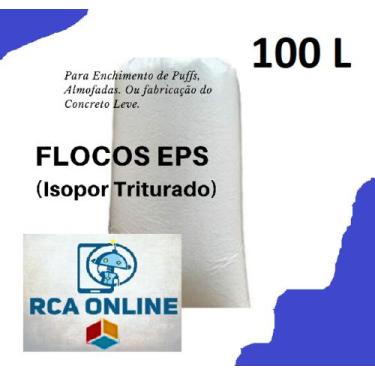 Imagem de Flocos de Isopor para Enchimento - Puff - Almofada - Concreto Leve 100