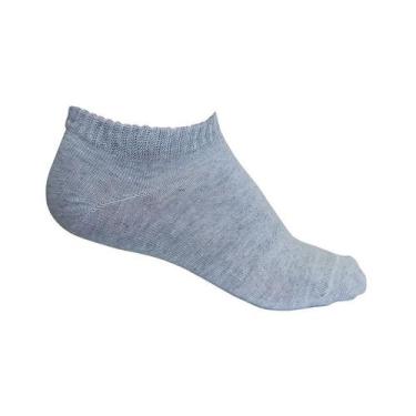 Imagem de Meia Lupo Sport Feminina Soquete Algodão Microfibra 04572-001, 34-39, 