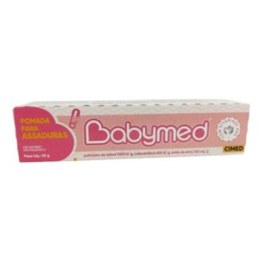 Imagem de Pomada Preventiva de Assaduras Babymed Menina 45g Rosa