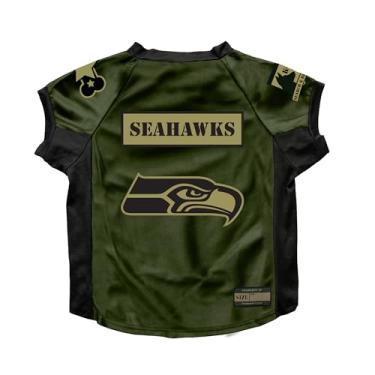 Imagem de Littlearth NFL Big Dog Valor Pet Stretch Jersey Seattle Seahawks