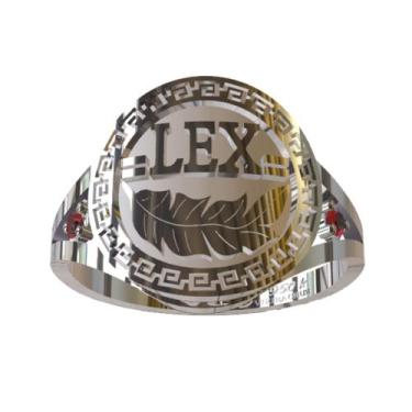 Imagem de Anel de Formatura Jornalismo em Prata 950K - Vieira Cruz Joias, Pratea