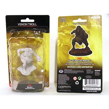 Imagem de WizKids Dungeons & Dragons Nolzur`s Marvelous Unpainted Miniatures: Venom Troll - Jogo de tabuleiro - Miniatura - Brinquedo - Tema Fantasia - Para Adultos - 1 peça - 5.7 cm x 42.6 cm x 9.5 cm