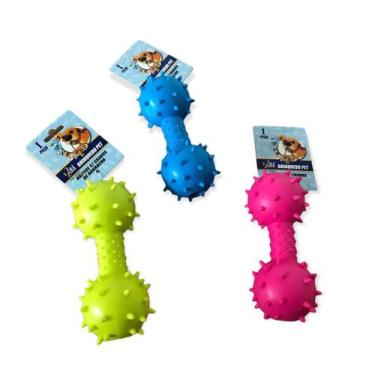Imagem de Mordedor para Cachorro Pet Halter de Borracha com Cravos - 123UTIL