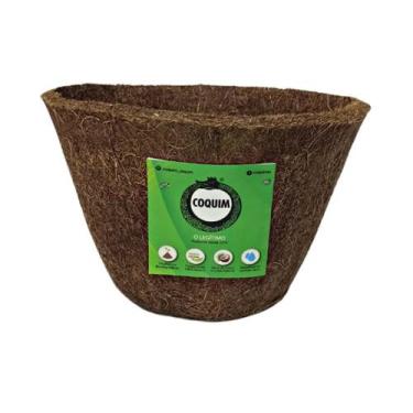 Imagem de Vaso de Fibra de Coco para Plantas Coquim Nº12