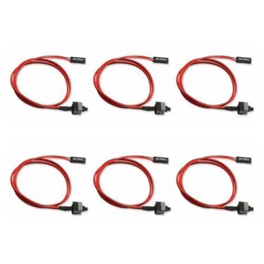 Imagem de Kit 6X Botão Power Sw Reset On Off Interruptor Mineração Rig - Chroma 