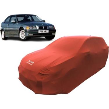 Imagem de Capa Para Carro Anti-Risco Bmw 318Ti Compact - Mz, Vermelha