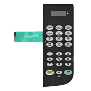 Imagem de Membrana teclado Para Microondas Philco Pme 32 Pm 531 Espelhada - TND