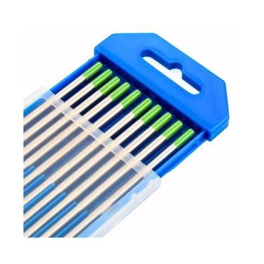 Imagem de Eletrodo Tungstênio 2,4mm Ponta Verde Puro - (cx. 10 Pc) - 000021