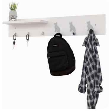 Imagem de Porta Chaves Organizador De Bolsas Com Prateleira B.B.C.C SF - ShopFor
