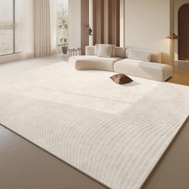 Imagem de Cor sólida Sala de estar Tapete Simples Fácil de cuidar Mesa de centro Tapetes Macios Grandes Quarto Tapete Listrado, AX017,2,D,300x400CM