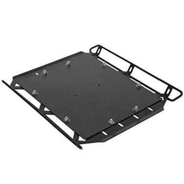 Imagem de Rack de teto de metal RC, porta-bagagens RC leve Porta-bagagens de teto RC resistente com material de aço inoxidável para decoração para TRX6 G63 1/10 RC carro de esteira