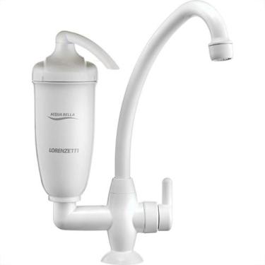 Imagem de Torneira Bica Movel Filtro Mesa Lorenzetti Acquabella Abs Branca, UNIC