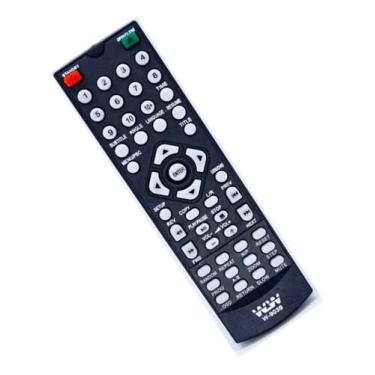 Imagem de Controle Remoto Compatível  Para Dvd Lenoxx W-9039 - Genérica