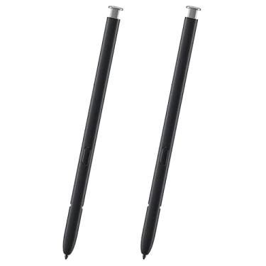 Imagem de Pacote com 2 canetas de substituição para Galaxy S22 Ultra S para Samsung Galaxy S22 Ultra 5G 6,8 polegadas, SM-S908U, todas as versões, Galaxy S22 Ultra Stylus sem Bluetooth (branco fantasma)