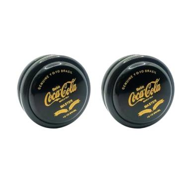 Imagem de Kit Com 2 Ioiôs Premium Edição Limitada Profissional Refrigerantes - Yoyobrasil (Preto)