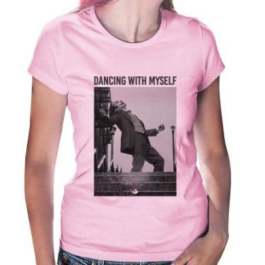 Imagem de Baby Look Dancing with myself - Foca na Moda, Rosa bebê, GGG