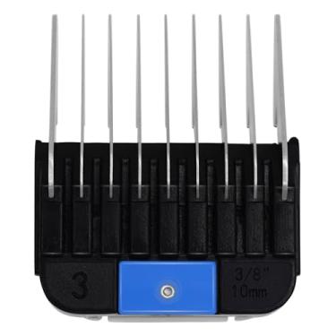 Imagem de Pentes de proteção profissional de aço inoxidável para animais de estimação com lâmina removível estilo A5, 1/20.3 cm-2.5 cm, compatível com Wahl KM Series Andis AG BG Oster A5 A6 Animal Clippers
