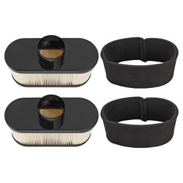 Imagem de Carbhub 11013-7047 11013-7049 11013-0726 11013-0752 99999-0384 Filtro de ar com pré-filtro para Kawasaki FR651V FR691V FR730V FS481V FS541V FS600V FS600V 51V FS6 Trator de cortador de grama com motor