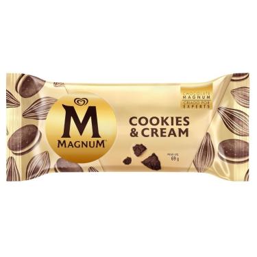 Imagem de Sorvete Magnum Cookies Cream Kibon 77g