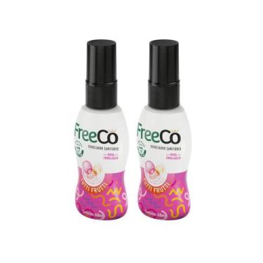 Imagem de Kit C2 Odorizador Sanitário Tutti Frutti 60ml  Free Brands - DALEGRIA 