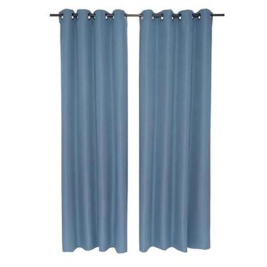 Imagem de Cortina 200x160 Para Quarto Sala e Cozinha Estilo e Conforto - Lelitex