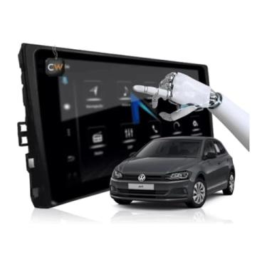 Imagem de Kit Central Multimidia Nimus 9 polegadas Carplay Android Volkswagem T-Cross Nivus Virtus Polo 18/22