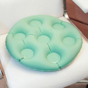 Imagem de Almofada Ortopédica Quadrada e Redonda Inflável 2 em 1 Água e Ar Para 