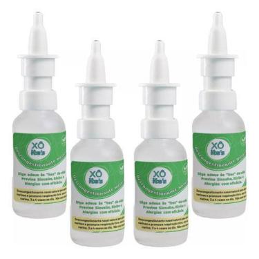 Imagem de 4 Descongestionante Nasal Alívio Rinite Sinusite E Alergias - sea salt