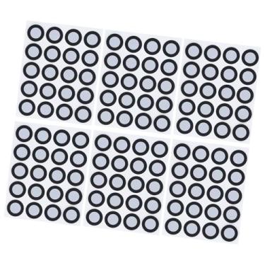 Imagem de Alvos de Posicionamento do Scanner 3D, Design Fácil de Casca e Bastão, Alta Refletividade para a Precisão do Sublimeter, 20 Folhas 400pcs para Estudos Automotivos e