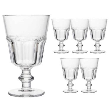 Imagem de Jogo 6 Taça De Vidro Para água Suco Refrigerante Belle Epoque 225ml Lyor