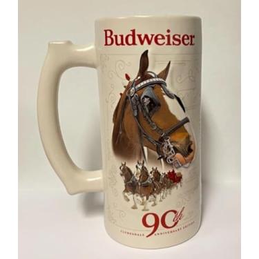 Imagem de Budweiser Cerâmica Clydesdales Holiday Stein, 900 ml, 1 unidade (pacote com 1)