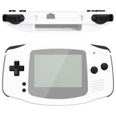 Imagem de eXtremeRate Conjunto completo de botões pretos de substituição para Gameboy Advance GBA - Console de jogos portátil não incluído
