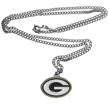 Imagem de Colar de corrente NFL Siskiyou Sports Fan Shop Green Bay Packers 56 cm cor do time