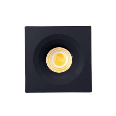 Imagem de Mini Spot Led Cob 3w Quadrado Elysa 3000k Preto