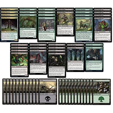 Imagem de Elite Black Green Midrange Toxic Infect Deck - Golgari - Very Powerful - Modern Legal - Custom Built - Magic The Gathering - MTG - 60 Card!