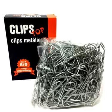Imagem de Clips De Papel N° 8-0 Com 170 Unidades - Clips Top -