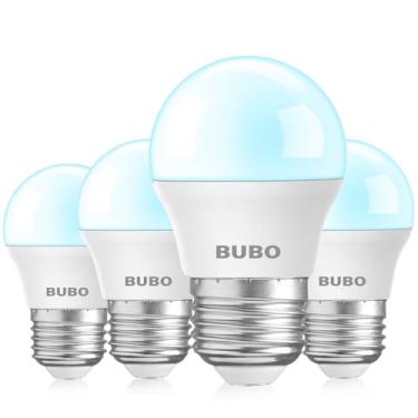 Imagem de BUBO Lâmpada Led Para Geladeira, Equivalente A 40 Watts, Geladeira 120 V, Luz Natural Eletrodoméstico 5000 K, De Base Média A15 E26, 5,5 W, Não Regulável, Pacote Com 4