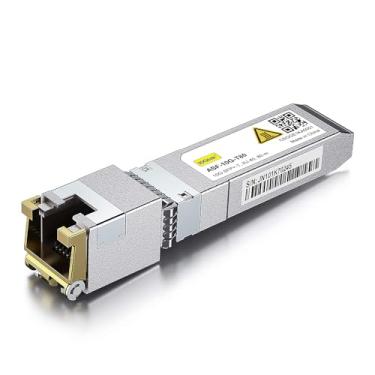 Imagem de Transceptor SFP+ 10Gtek 80 m, 10GBase-T, cobre, para RJ45, módulo Ethernet CAT.6a, para Cisco SFP-10G-T-80, Ubiquiti UniFi, Netgear, D-Link e mais