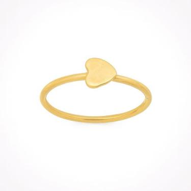 Imagem de Piercing Argola Coração Ouro 18k - Thile Jóias, Amarelo