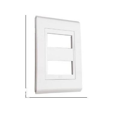 Imagem de  refinatto placa 4x2 2 posições premium branco  - weg