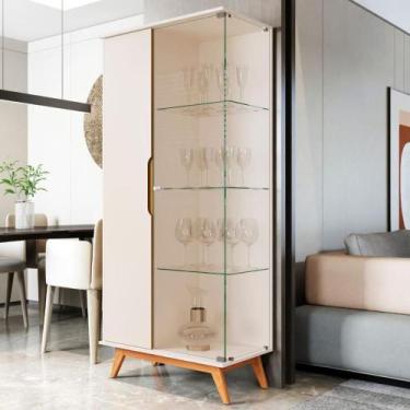 Imagem de Cristaleira Bauneario Camboriu Off White - CASA H