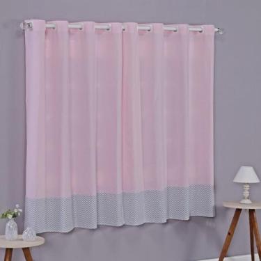 Imagem de Cortina Baby 2 Metros Quarto de Bebê Infantil Menino Menina Varão Simp