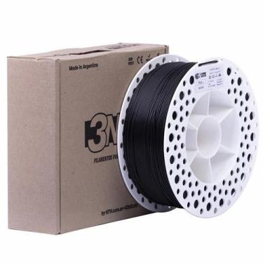 Imagem de Filamento 3d Pla Matte 3nmax 1.75mm 1kg Diversas Cores, Preto