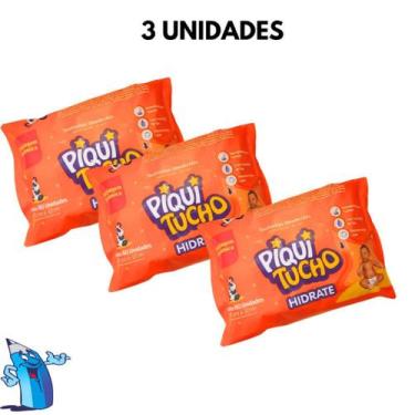 Imagem de Kit 640 lenço toalha umedecido bebe hidrate sem alcool suave piquituch