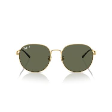 Imagem de Óculos de Sol Ray-Ban Polarizado 0RB3727D 001/9A Tam 57 / Ouro - Lentes Verde