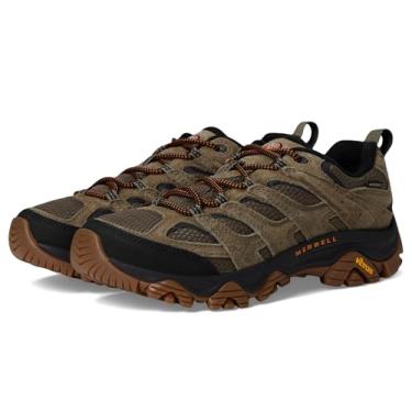 Imagem de Merrell Moab 3 masculino impermeável, Oliveira/Goma, 9.5